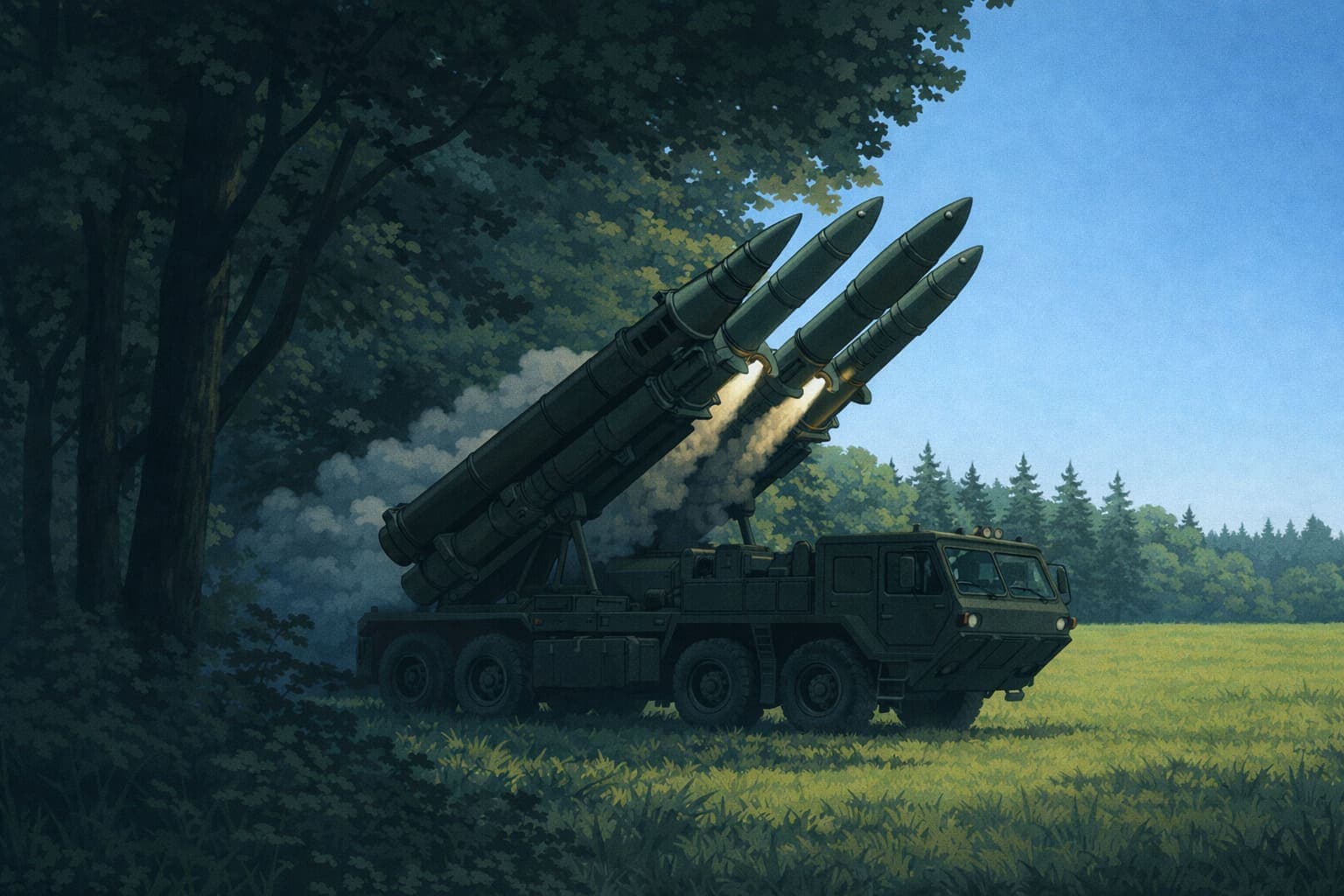 Missile Launcher Truck