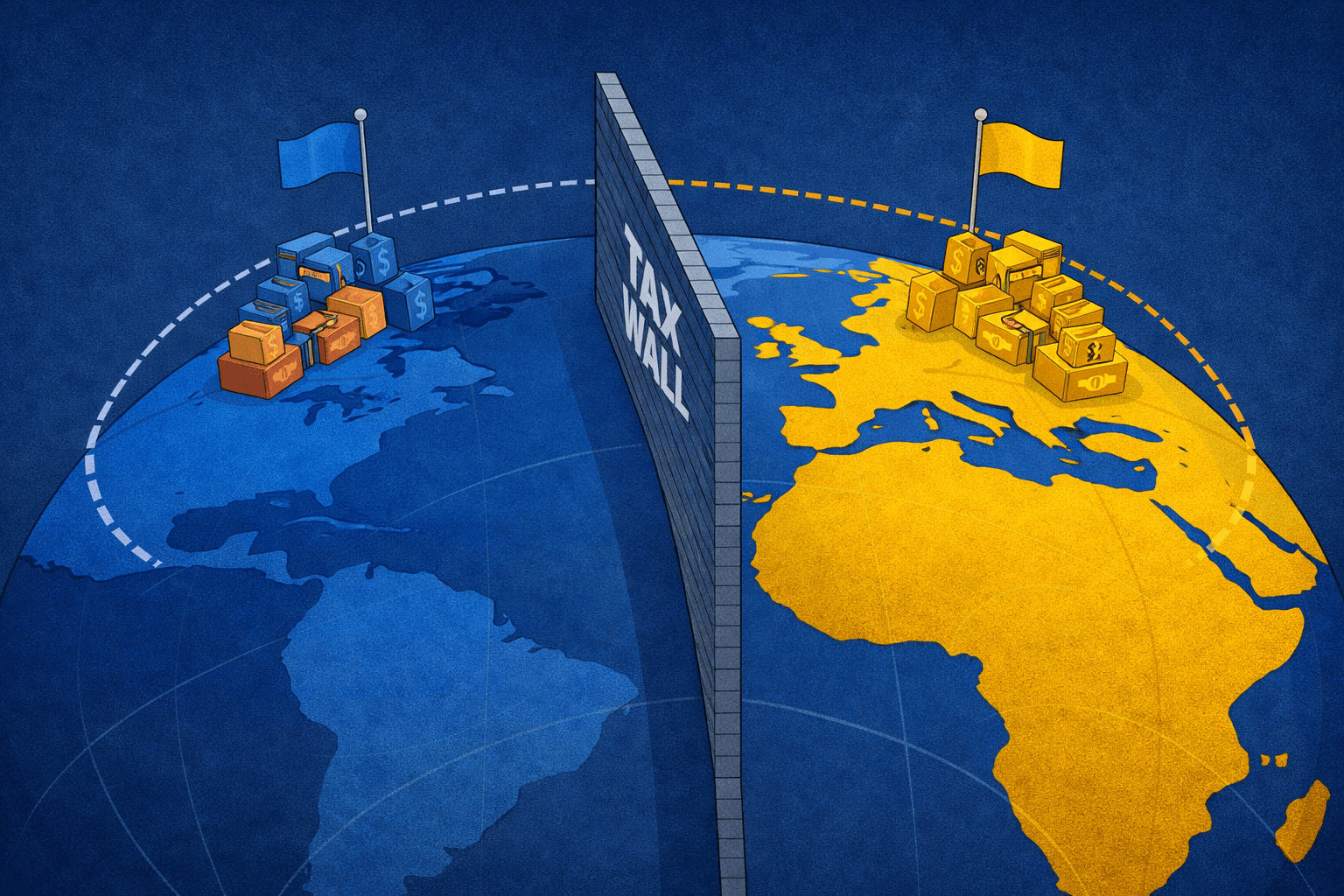 Tariffs On World Globe